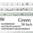 thumbnail image 3 of Fish Rulers 58" Boat Ruler Fish Measuring Sticker 3 Pieces Waterproof Decal Fish Measure Tape Ruler Sticker Adhesive for Boat, 3 of 7