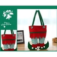 thumbnail image 4 of Bolsas de dulces navideñas con espíritu navideño de Papá Noel, sacos, medias, recuerdos de fiesta, decoración rojo, 4 of 9