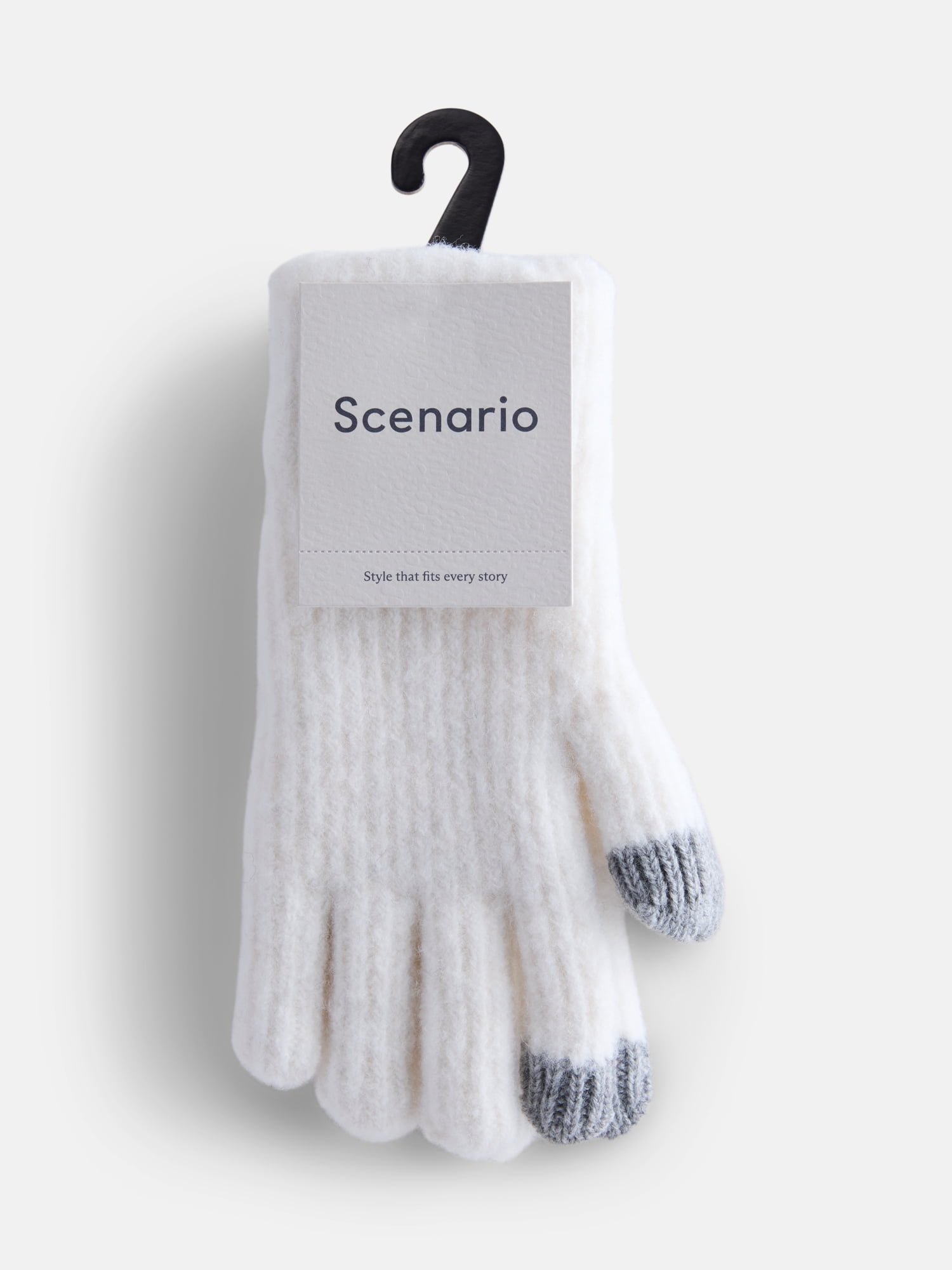 Scenario Women's Lined Gloves, Winter White