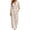 Beige, variant on Unir Pant Suits For Women Dressy, Wrinkle‑Resistant Textured Polyester Two‑Piece Coordinate Set, Button‑Front Long Sleeve Top Plus Wide Leg Tie‑Waist Trousers,S‑XXXL Plus Size Friendly