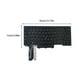 thumbnail image 5 of Methold Dispositivo de teclados con marco negro, componentes de computadora Toetsenbord oficiales, repuesto de puntero de teclado para Lenovo ThinkPad Juegos de teclado y mouse para computadora, 5 of 6