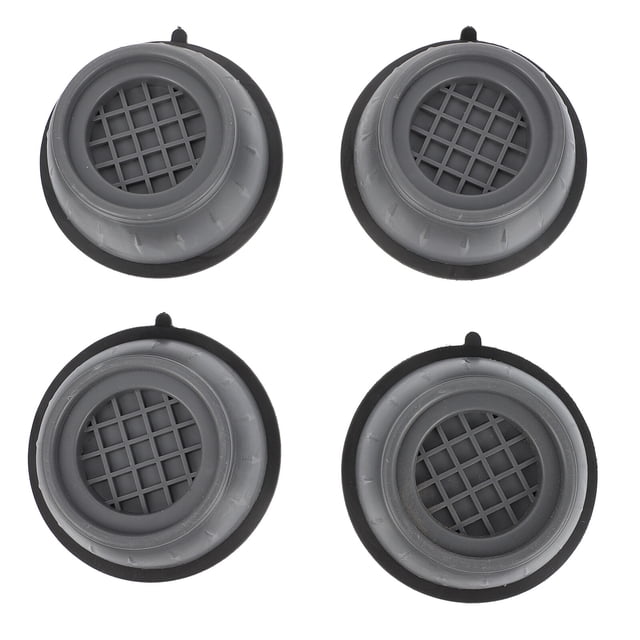CIMAXIC 8 Pcs Tapis Stabilisateurs pour Pieds de Support de Laveuse Anti-Vibration, Tapis Antidérapants, 3,46 Pouces X 3,46 Pouces X 1,38 Pouces