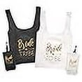 thumbnail image 3 of Pop Fizz Designs Bride Tribe Reusable Tote Bags | 7 Pack | 1 Bribe to Be Bag & 6 Bride Tribe Bags - Includes Matching Keychains | Perfect for Bachelorette Party Bags, 3 of 4