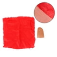 thumbnail image 2 of 1 Set Trick Fingers Fake Thumb Prop for Magicians Red Plastic Magic Trick, 2 of 8