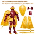 thumbnail image 2 of Figura de acción de caballero medieval LUMRRSK con armadura articulada, 2 of 7