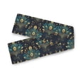 thumbnail image 7 of Yayeee Table Runner 70 inches Long for Home Kitchen Rectangle Dining Table Holiday Party Decoration, Gold Peacock Pattern, 7 of 7