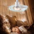 thumbnail image 4 of Ventilador de techo con luz regulable, temporizador, E26, silencioso, con lámpara regulable, 4 of 8
