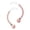 Blush and Mauve, variant on Silicone Pacifier Clips for Boys and Girls, by Comfy Cubs (Blush and Mauve, Pack of 2)