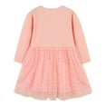 thumbnail image 2 of Yidarton European And American Style Children's Dress Cartoon Round Neck Girls Long Sleeve Princess Dress Mesh Cute Children's Dress 3T, 2 of 7