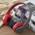 thumbnail image 2 of P47 Wireless Bluetooth Headphone Subwoofer Music Headset Head-mounted Sports Gaming Earphones, 2 of 8