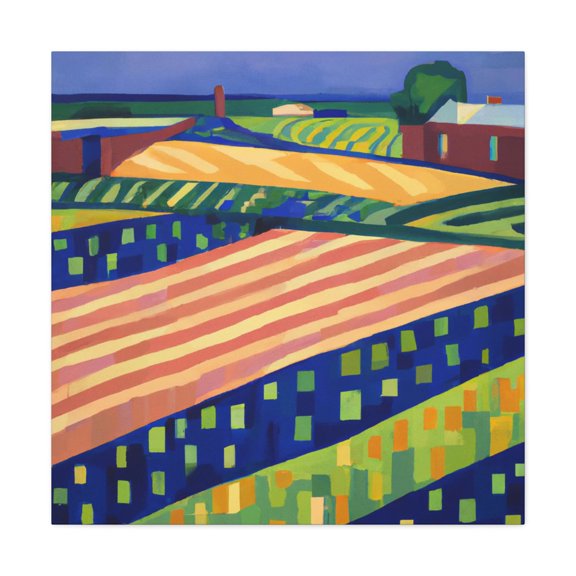 Fields of Color Blooming - Canvas