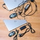 thumbnail image 4 of 100 piezas de bridas reutilizables para cables, paño de microfibra, bridas de velcro de 6", 4 of 4
