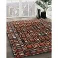 thumbnail image 2 of Ahgly Company Indoor Rectangle Traditional Bakers Brown Persian Area Rugs, 3' x 5', 2 of 6