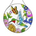 thumbnail image 2 of Xihbxyly Colgante de Colibrí Colorido, Decoración Colgante de Acrílico, Adorno Vibrante para Jardín y Ventana, para Uso En Interiores y Exteriores, Perfecto para Primavera y Verano, Tamaño de 6.3 X 6, 2 of 4