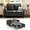 Gray, variant on Corduroy Convertible Sleeper Sofa Bed, 47 Inch Pull Out Loveseat Couch with 2 Fluffy Pillows, Heavy-Duty Steel Frame Modern Small Sofa, Space Saving Furniture for Apartment, Dorm, Office, Gray