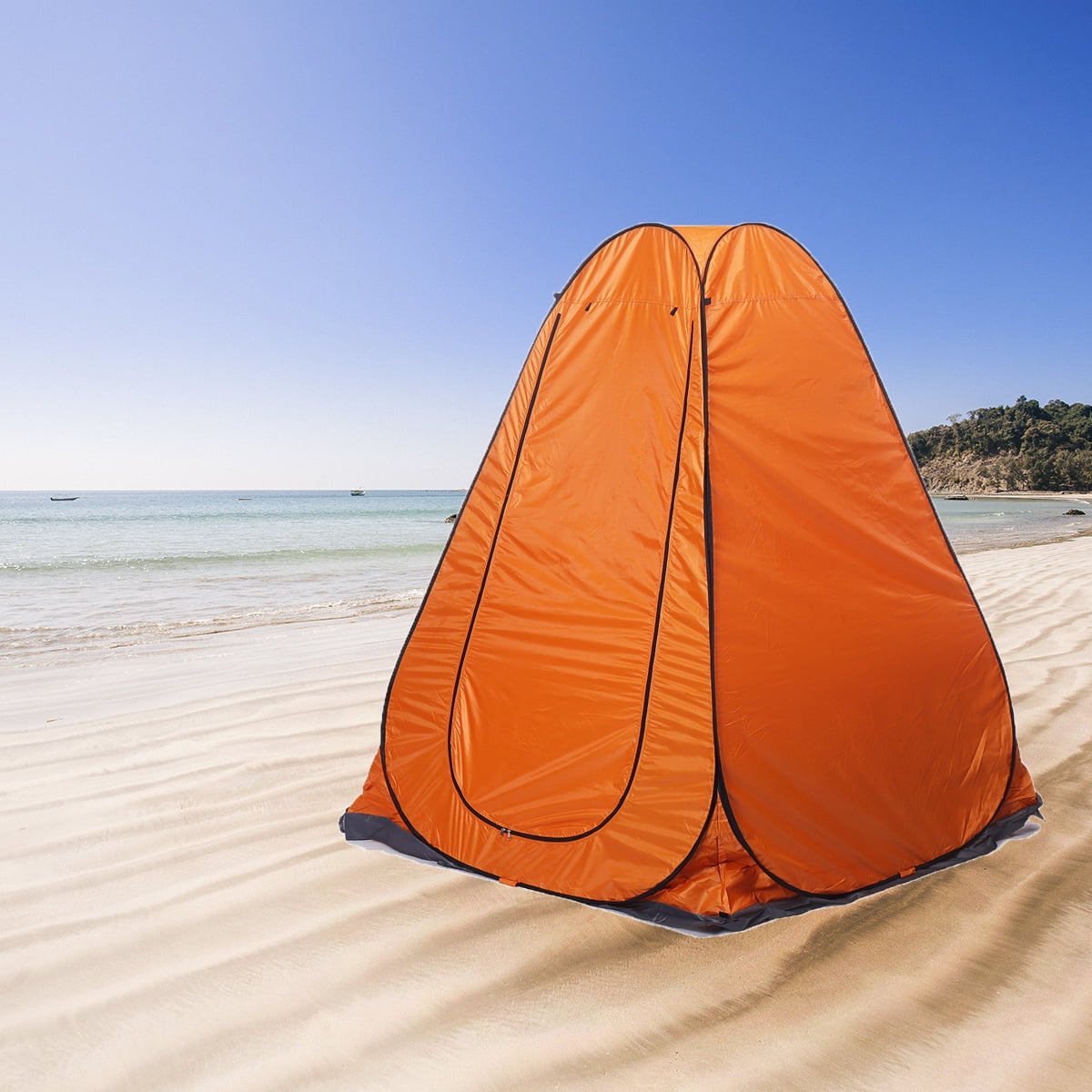 Easy Popup Privacy Shower Tent Portable Outdoor Sun Rain Shelter