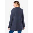 thumbnail image 2 of Woman Within Plus Size Long-Sleeve Polo Shirt, 2 of 6