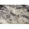 thumbnail image 2 of Natural New Zealand Sheepskin Sexto Rug | Gradient grey | 5.5'x5.5', 2 of 4
