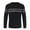 Black, variant on Fall Sweaters for Men Clearance, Autumn Winter New Round Neck Color Matching Personality Trend Men's Striped Sweater