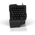 thumbnail image 3 of Teclado de una mano gamer Ele-Gate TC.16 color negro con luz 8 colores Ele-Gate TC.16, 3 of 4