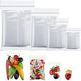 thumbnail image 4 of Reclosable Poly Bags - 1 x 2 & (100 Bags) 2 Mil Clear Plastic Zip Bag Mini Baggies Jewelry, Bakery, Treats, Party Favors, 4 of 5