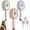 3pc, variant on 2026 New Electric Steam Brush for Hair, Vibration Misting Brushing Tool, Red Light Air Cushion Mister for Both Long/Short Hairs Reduce Frizz, Nourishes Hairs, Anti-Static (Purple)