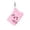 A, variant on Kawaii Cat Plush Notebook Journal - Mini Fluffy Diary for Adults, Portable Writing Pad (4.7 x 3.5 x 0.8 in)
