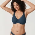 thumbnail image 6 of DELIMIRA Women's Inbarely Plus Full Coverage Bra Plus Size Underwire Unlined Seamless Bras, 6 of 6