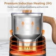 thumbnail image 3 of Vaporizador de leche AMZCHEF 8 en 1 para inducción IH, 500 ml, 3 of 8