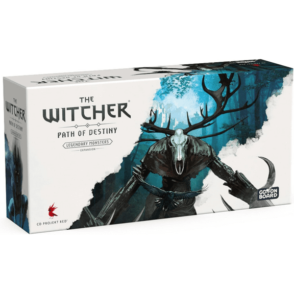 The Witcher: Path of Destiny - Legendary Monsters Board Game Expansion for Ages 14 