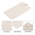 thumbnail image 3 of Uxcell PU Leather Knife Sheath Meat Cleaver Sheath Waterproof Knife Guard Deep White, 3 of 5