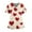 Beige, variant on Iaqnaocc Valentines Scrubs for Women Plus Size Love Heart Print Nursing Uniform Trendy V Neck Scrub Tops Holiday Short Sleeve Tees Blouse with Pockets Blue XL
