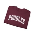 thumbnail image 3 of Poodle Dog Mom Mama Mothers Day Sweatshirt Gift Crew Neck Shirt Long Sleeve, 3 of 7