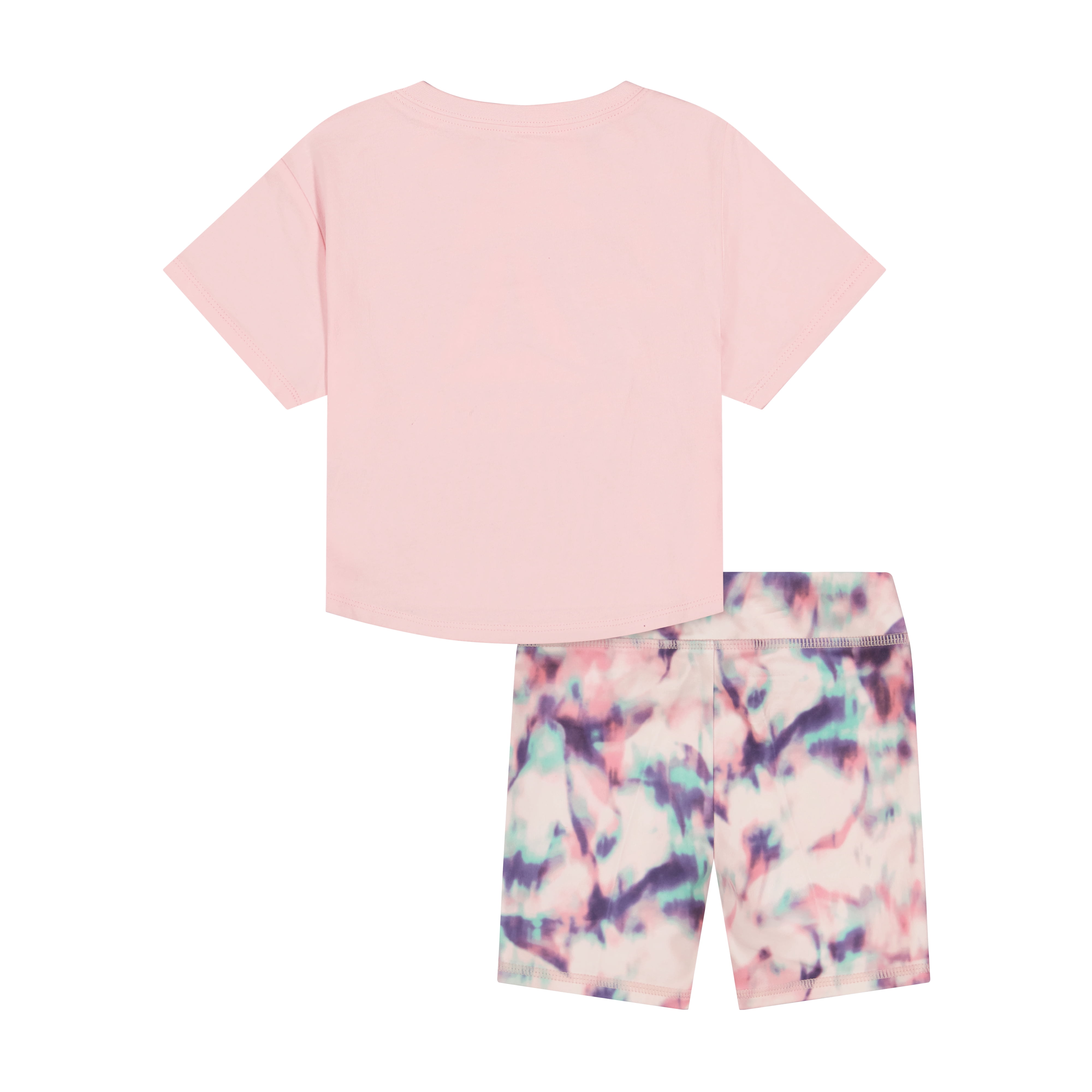 Reebok Toddler Girls Tee & Short Set, Sizes 12M-5T