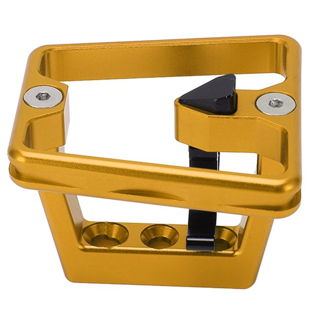 Adaptador De Soporte Delantero Para Bicicleta Plegable, Base De Montaje Tallada Hueca De aleación De Aluminio Para Poday