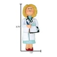 thumbnail image 6 of Personalized Medical Ornaments 2024 Blonde Girl Healthcare Physician 1 Count - Ornaments by Elves, 6 of 10