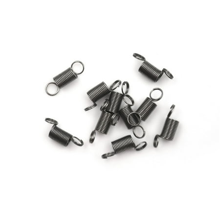 

10PCS 15mm Stainless Steel small Tension Springs With Hooks For Tensile DIY 9 WA