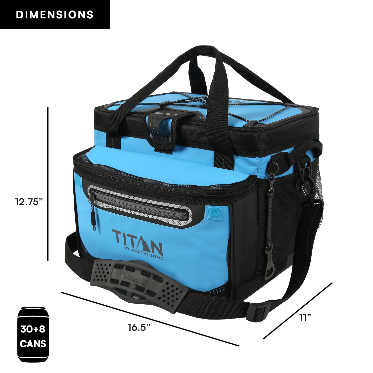 Titan by Arctic Zone 38-Can 25-Quart Iceless Zipperless Soft