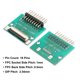thumbnail image 3 of Placa de conector FFC FPC Uxcell de 18 pines, adaptador de pines doblados de doble fila de 1 mm a 2.54 mm, placa convertidora PCB para TV LCD, cámara digital, laptop, 3 of 5