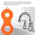 thumbnail image 3 of Faucet Aerator Wrench Plastic Sprinkle Spanner Faucet Repair Spanner Replacement for M20 M22 M24 M28, Yellow, 3 of 9