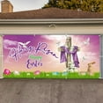 thumbnail image 4 of SXcggal Happy Easter Garage Door Cover Easter Resurrection Of Decoration Easter He Is Risen Garage Door Cover Garage Door Banner Easter Display Banner Easter Party Practical Flags Banners, 4 of 6