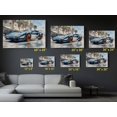 thumbnail image 5 of Stunning Blue Lamborghini Countach Canvas Print - High-Quality Luxury Automotive Wall Art - Handcrafted Supercar Decor for Car Enthusiasts, 5 of 7