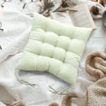 thumbnail image 1 of Cojín De Asiento De Color Liso, Acolchado De Espuma Suave, Soporte Cómodo, Uso Versátil Para Silla De Oficina En Casa, Verde, 1 of 9