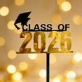thumbnail image 5 of Acrylic Graduation Cake Topper, Clear Decorative Graduation Season Party Decoration for Cake, Reusable, 1 Piece, 5 of 5