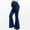 Blue, variant on Maternity Women's Straight Leg Jeans Pregnancy Pants Stretch Over The Belly High Waist Casual Jeans
