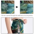 thumbnail image 3 of Dragonfly Chic Chiffon Beach Dress with Polyester Straps - Women's Beach Skirt, 3 of 6