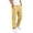 Yellow #030, variant on Boys Athletic Pants Straight Leg Open Bottom Outdoor Pants Elastic Waist Solid Color Casual Trousers for Kids Teen