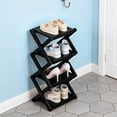 thumbnail image 1 of Étagère Organisatrice Pliable à Niveaux pour Chaussures, Gain de Place, Rangement pour Entrée, Garde-Robe, Coin de Chambre, 1 of 4
