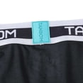 thumbnail image 5 of TANBOM Men's Long-Leg Open Front Bamboo Viscose Boxer Briefs Breathable Comfortable Black M, 5 of 6