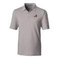 thumbnail image 2 of Men's Cutter & Buck Gray Arizona State Sun Devils Big & Tall Forge Pencil Stripe Stretch Polo, 2 of 3